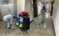 【组图】奋勇战“疫” 确保安全清洁的校内环境